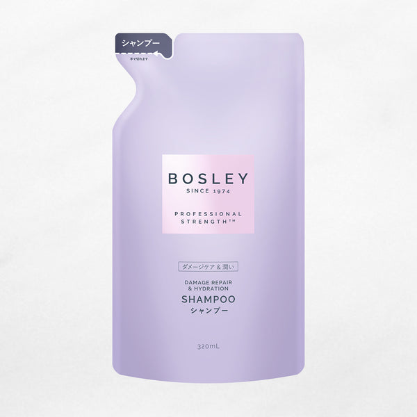 Bosley Professional Strength Damage Repair & Hydration Shampoo Refill 320ml (EXP 03/2026)